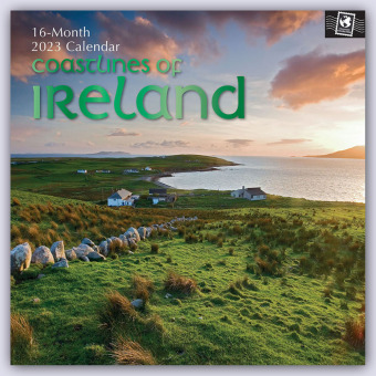 Kalendář/Diář Coastline of Ireland - Irlands Küsten 2023 - 16-Monatskalender Gifted Stationery Co. Ltd