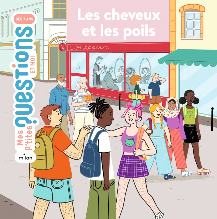 Książka Les cheveux et  les poils Sophie Dussaussois