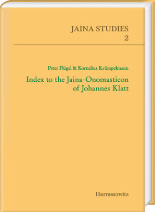 Carte Index to the Jaina-Onomasticon of Johannes Klatt Peter Flügel