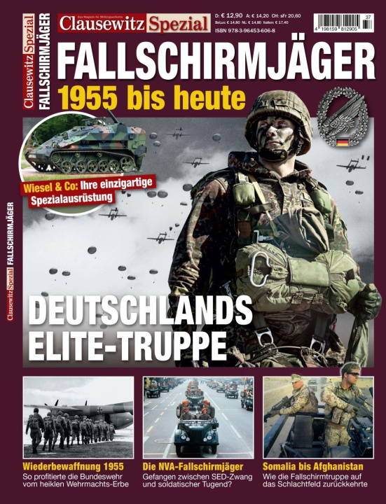 Carte Fallschirmjäger der Bundeswehr 