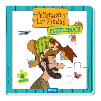 Carte Trötsch Pettersson und Findus Pappenbuch Puzzlebuch Trötsch Verlag