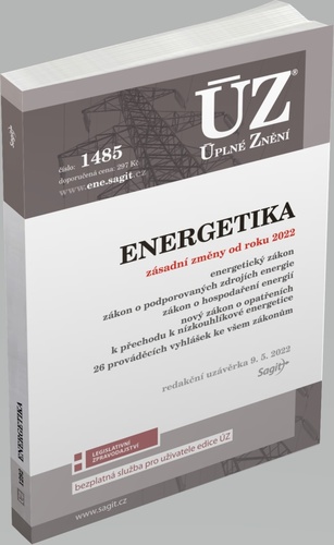 Kniha ÚZ 1485 Energetika 