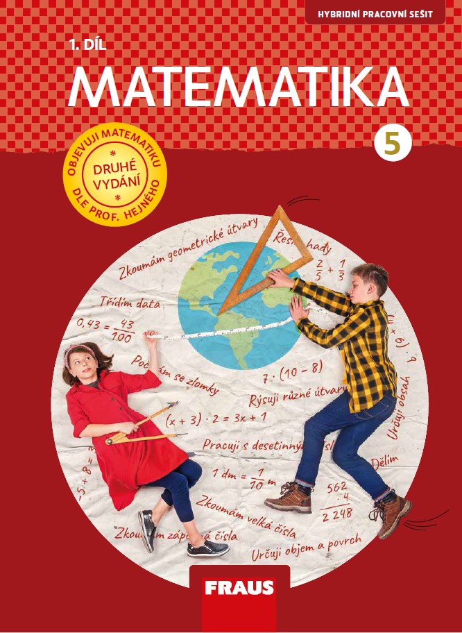 Kniha Matematika 5 1. díl 1. vydání: Milan Hejný