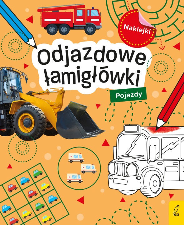 Könyv Odjazdowe łamigłówki Pojazdy 