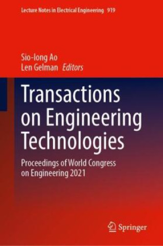 Book Transactions on Engineering Technologies Sio-Iong Ao
