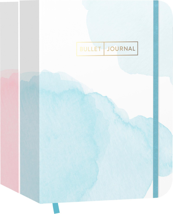 Könyv Pocket Bullet Journals "Watercolor" - Zwei Journals zum Preis von einem 