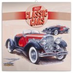 Kalendár/Diár Poznámkový kalendář Classic Cars 2023 - nástěnný kalendář 