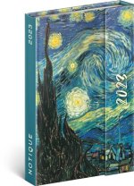 Kalendář/Diář Týdenní magnetický diář Vincent van Gogh 2023 