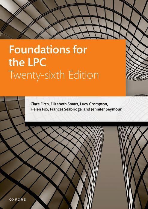 Книга Foundations for the LPC 