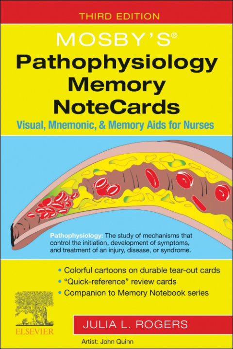 Kniha Mosby's® Pathophysiology Memory NoteCards Julia Rogers