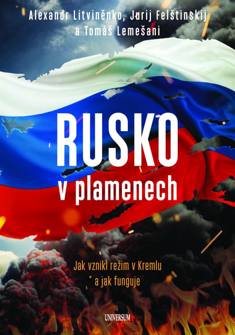 Knjiga Rusko v plamenech Tomáš Lemešani