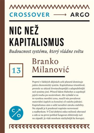 Knjiga Nic než kapitalismus Branko Milanović
