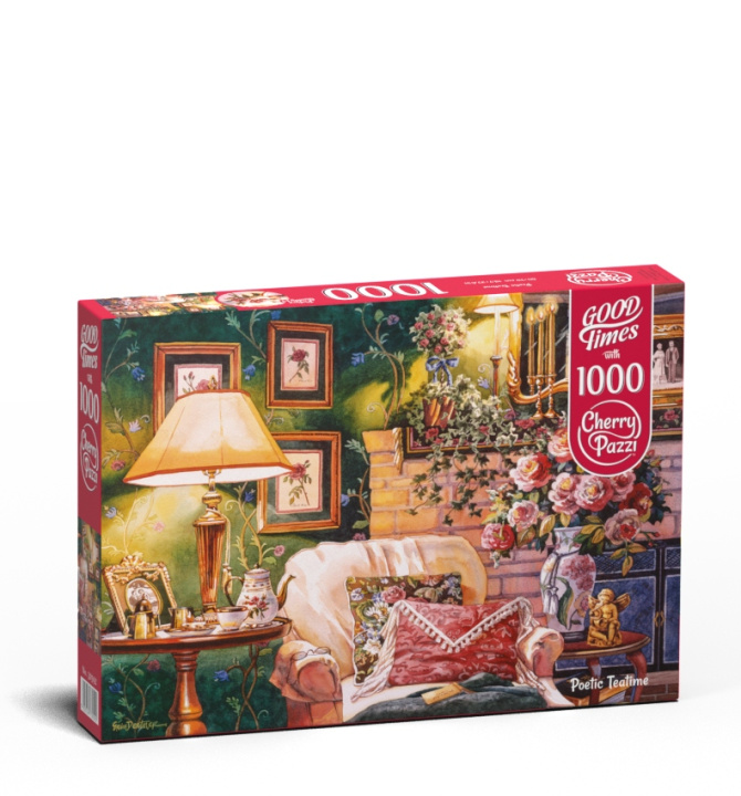 Hra/Hračka Puzzle 1000 Cherry Pazzi Poetic Teatime 30592 
