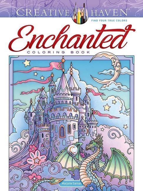 Carte Creative Haven Enchanted Coloring Book 