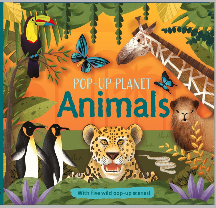 Kniha Pop Up Planet Animals Dragan Kordic
