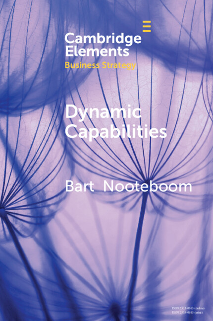 Knjiga Dynamic Capabilities Bart Nooteboom