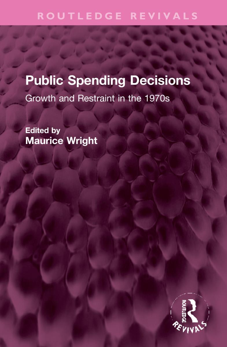 Kniha Public Spending Decisions Maurice Wright