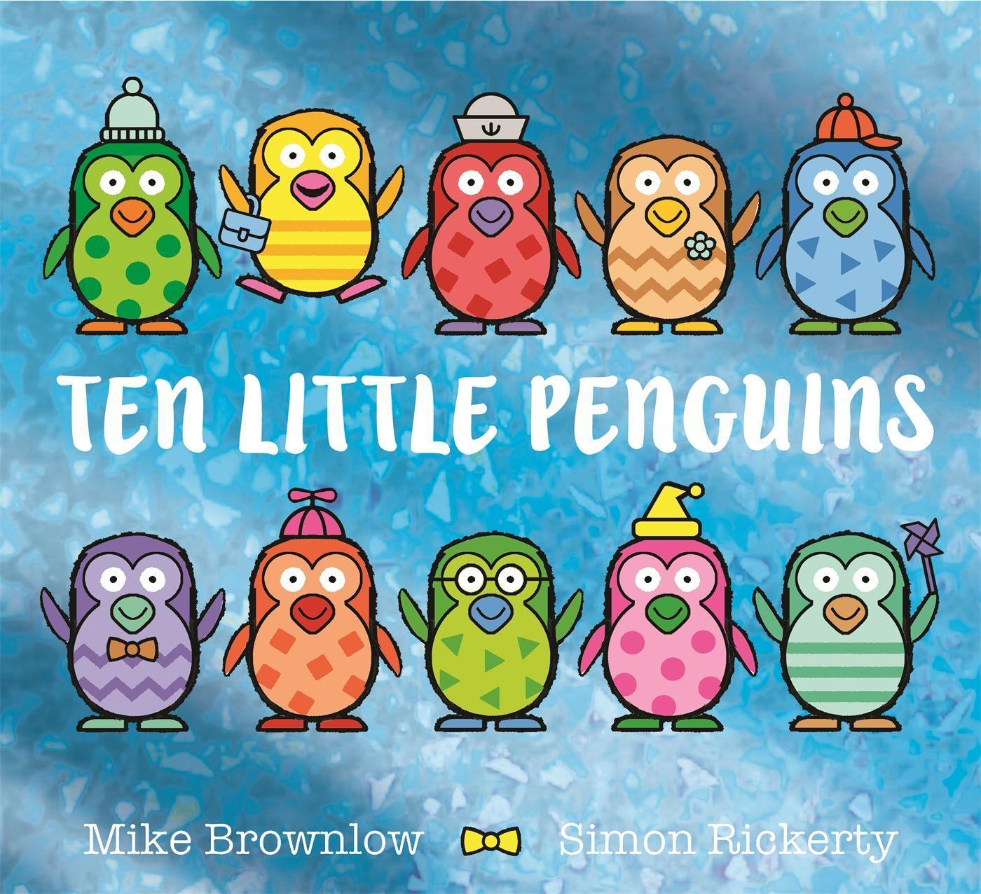 Könyv Ten Little Penguins Simon Rickerty