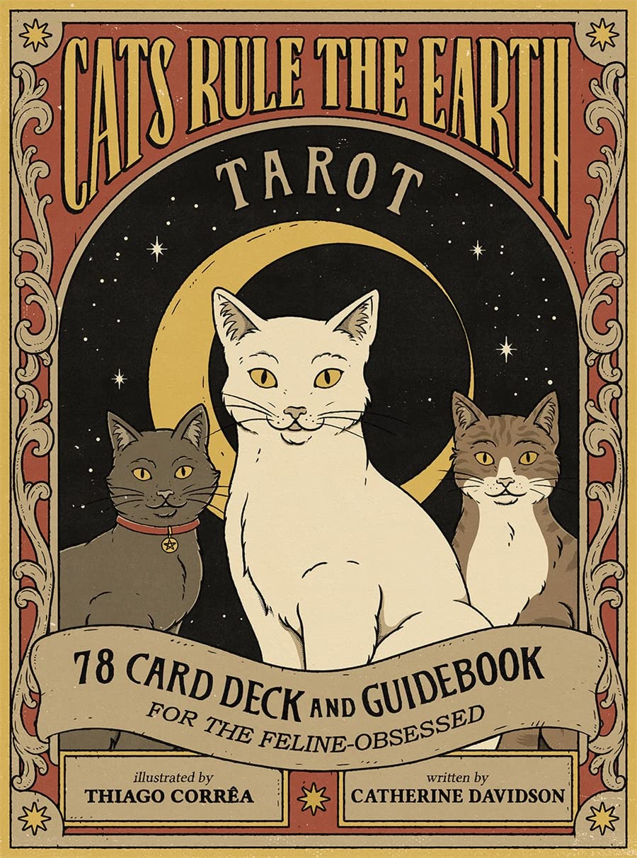 Nyomtatványok Cats Rule the Earth Tarot Thiago Correa