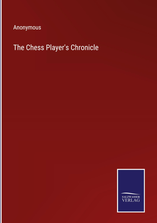 Książka Chess Player's Chronicle 