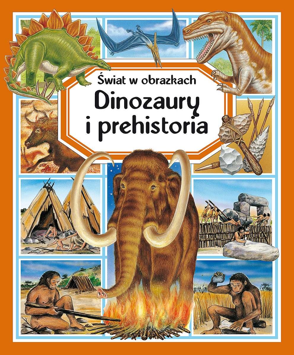 Kniha Świat w obrazkach Dinozaury i prehistoria Beaumount Emilie