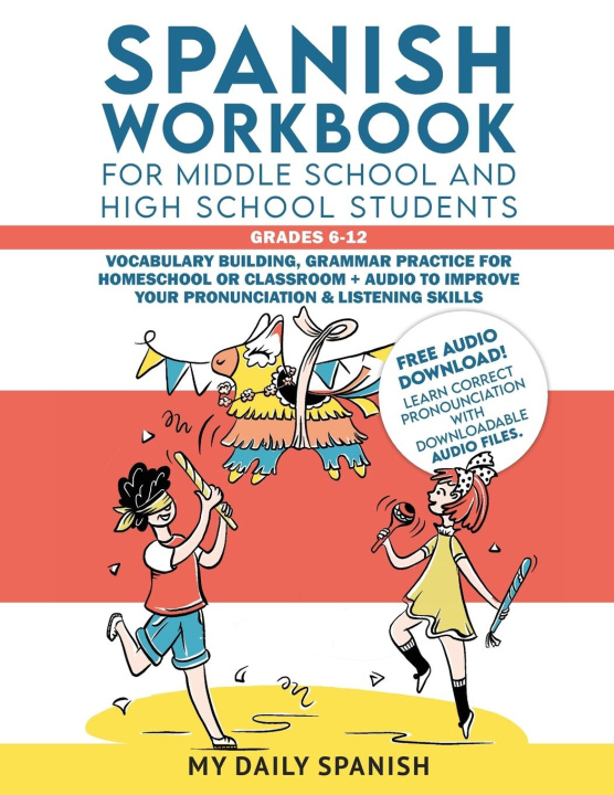 Carte Spanish Workbook for Middle School and High School Students - Grades 6-12 
