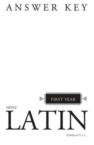 Buch Henle Latin First Year Answer Key 