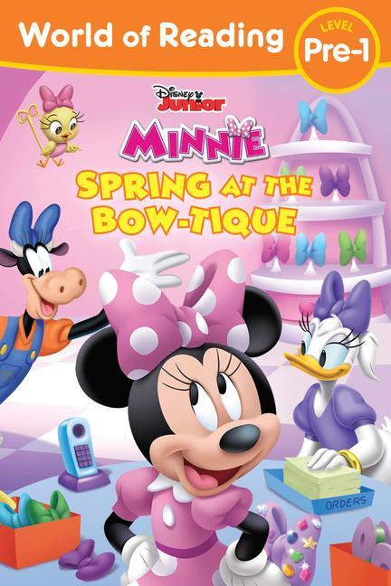 Könyv World of Reading Disney Junior Minnie Spring at the Bow-Tique Disney Storybook Art Team