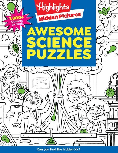 Книга Awesome Science Puzzles 