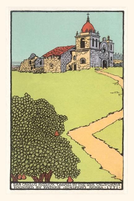Boek Vintage Journal Mission at Carmel Found Image Press