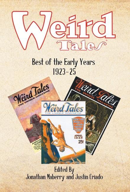 Book Weird Tales: Best of the Early Years 1923-25 Jonathan Maberry