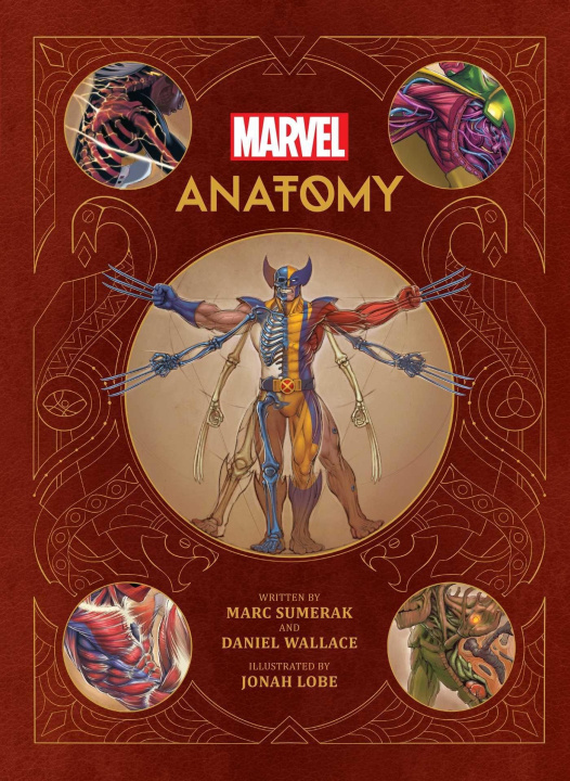 Książka Marvel Anotomy Daniel Wallace