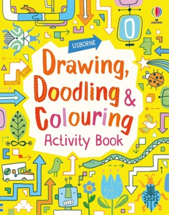 Книга Drawing, Doodling and Colouring Activity Book James Maclaine