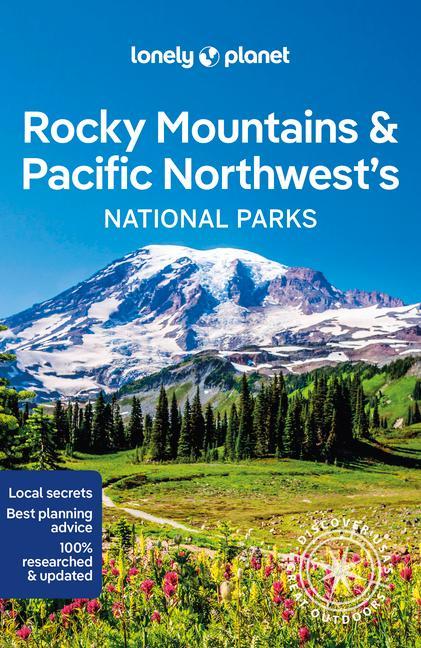 Carte Lonely Planet Rocky Mountains & Pacific Northwest's National Parks 