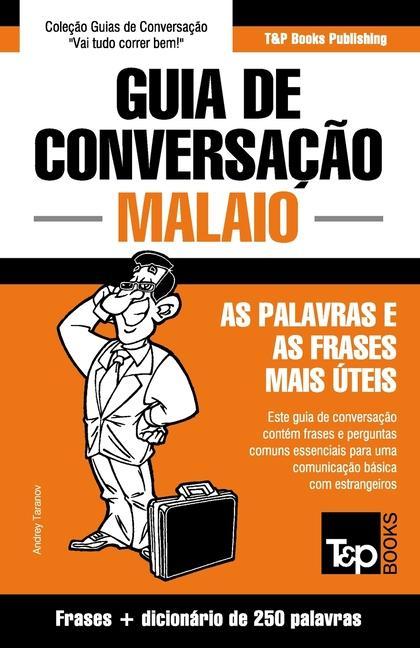 Kniha Guia de Conversacao Portugues-Malaio e mini dicionario 250 palavras 