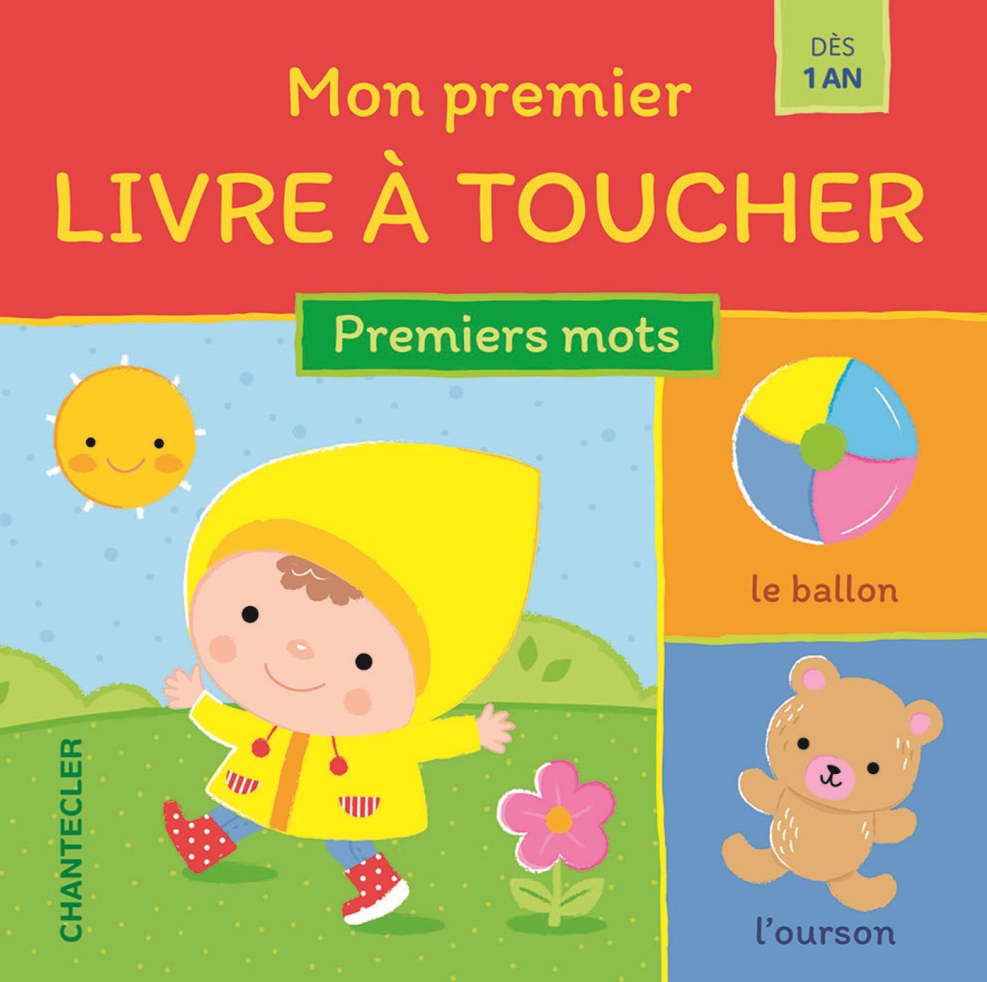 Книга Mon premier livre à toucher - Premiers mots (1 a.+) collegium