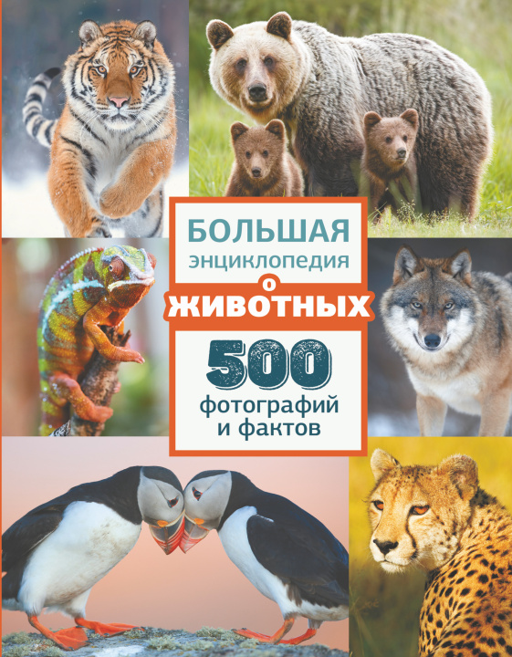 Carte Большая энциклопедия о животных. 500 фотографий и фактов 