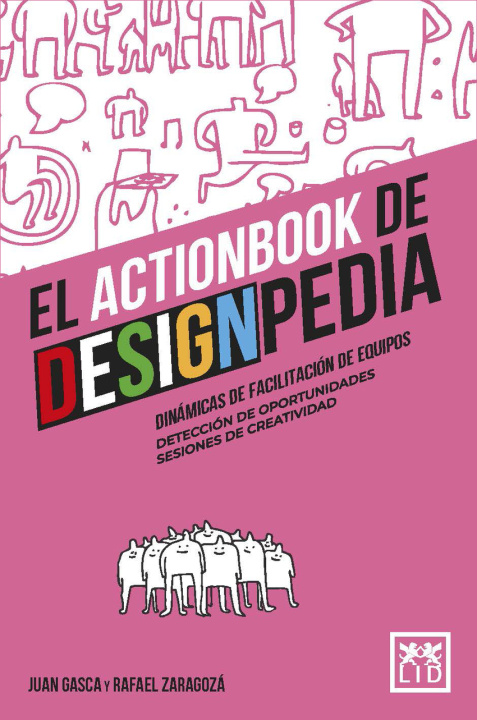 Kniha Actionbook de Designpedia, El GASCA