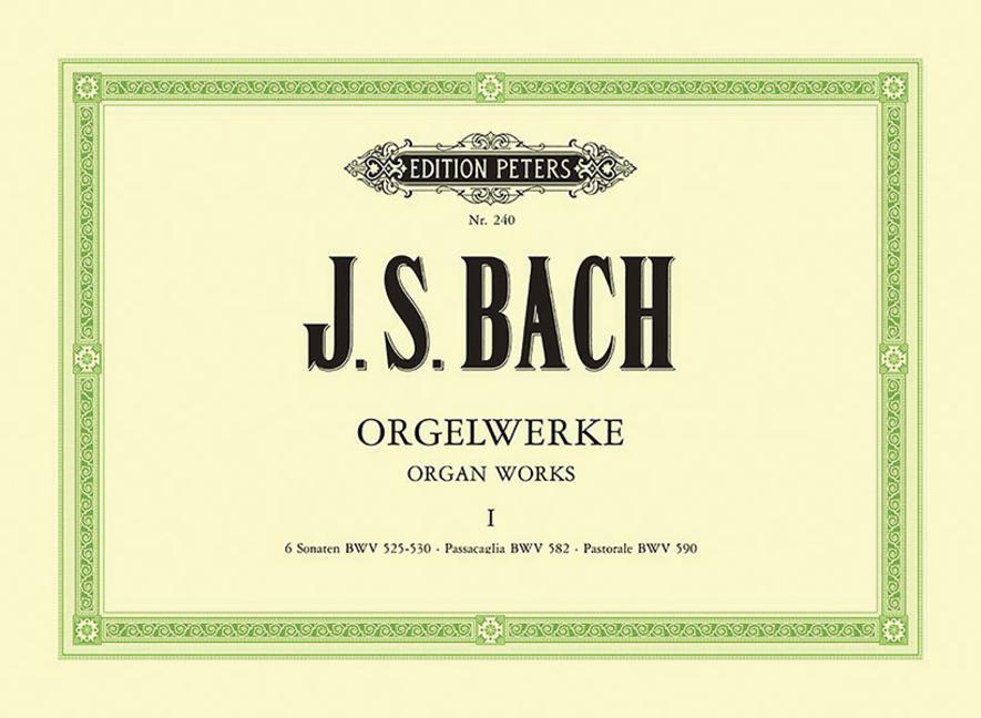 Könyv Organ Works: Bwv 525-530, 582, 590 Friedrich Conrad Griepenkerl