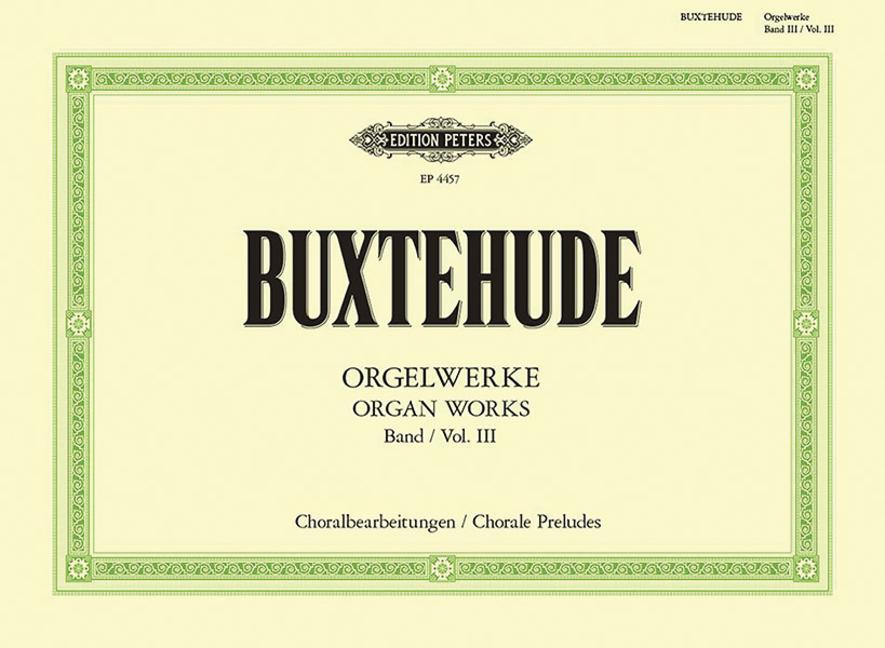 Book Organ Works (Chorale Preludes) Hermann Keller