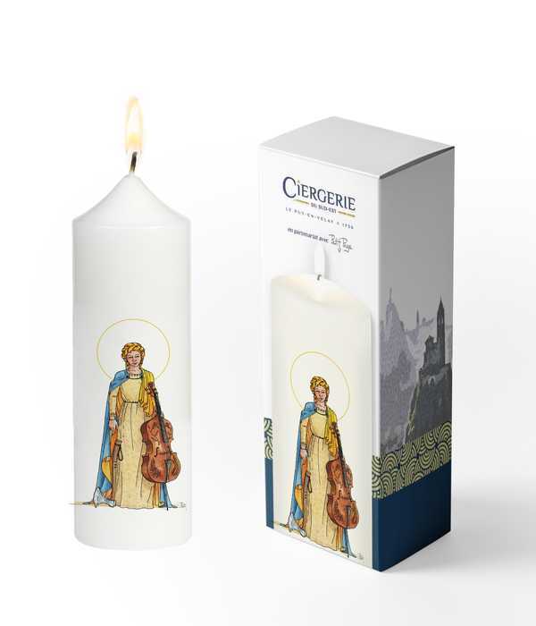 Boek Cierge blanc - Sainte Cécile 