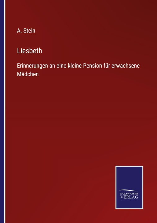 Book Liesbeth A. Stein