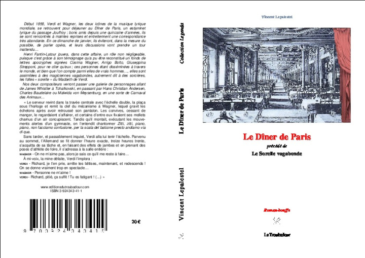 Boek Le Dîner de Paris Lepalestel