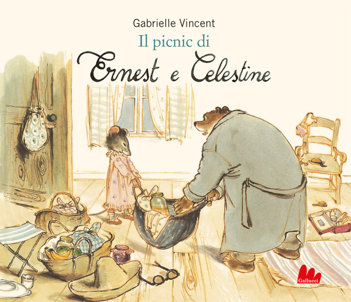 Книга picnic di Ernest e Celestine Gabrielle Vincent