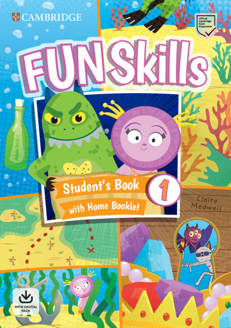 Carte Fun Skills Level 1 Student's Book and Home Booklet with Online Activities Adam Scott