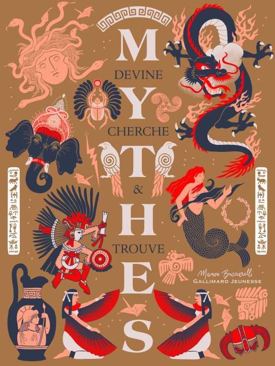 Book Devine cherche et Trouve Mythes MANON BUCCIARELLI
