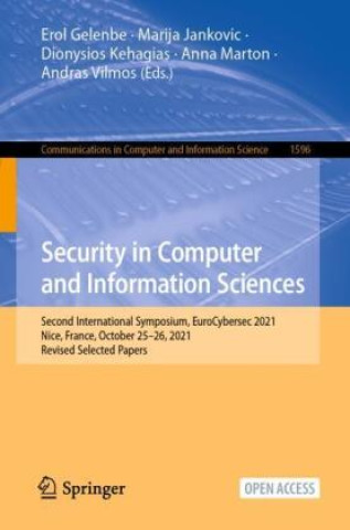 Knjiga Security in Computer and Information Sciences Erol Gelenbe