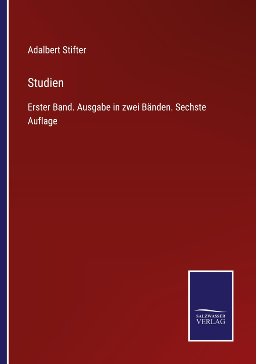 Knjiga Studien Adalbert Stifter