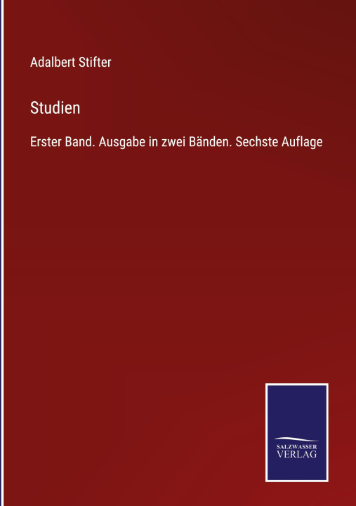 Knjiga Studien Adalbert Stifter