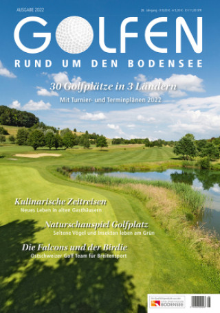 Kniha Golfen rund um den Bodensee 2022 